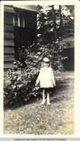 Vidie Burden standing outside
