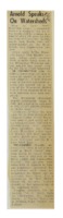 1966 - Arnold Speaks on Watersheds