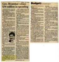 Governor Vetoes Spending
