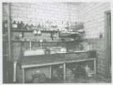 Experiment Station photo lab sink and supplies