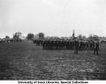 Governor's Day ceremony on field next to Armory, The University of Iowa, 1931
