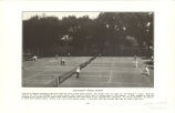 University tennis courts, The University of Iowa, May 1923