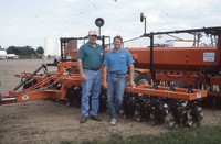 Quad State Award for drilled bean on the Leshman-Struve farm.