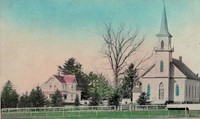 St. Paul Lutheran Church in Garnavillo, Iowa -1915