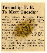 Farm Bureau meeting in Eldora.