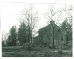 Chimney side view of Hutchinson House, the University of Iowa, 1920s?