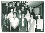 School of Library Science graduates and faculty, The University of Iowa, January 1972