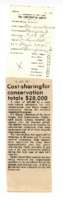 1975 - Cost-Sharing for Conservation Totals $28,000