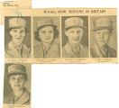 WAACs now serving in Britain