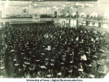 Students at registration, The University of Iowa, 1910s