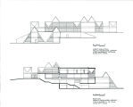 Architectural plans for the Hardin Library for the Health Sciences, the University of Iowa, 1970s?