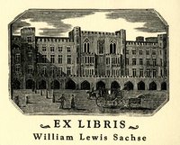 William Lewis Sachse Bookplate 