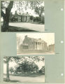 Front exterior of the university president's house, The University of Iowa, 1920s