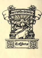 Harriet Cecile Kelley Bookplate 