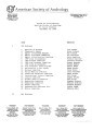 Executive Council Meeting of the American Society of Andrology March 26, 1988