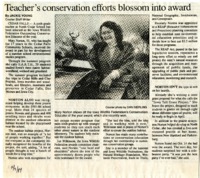 Iowa Wildlife Federation Outstanding Conservation Educator Announced