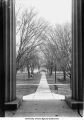 Old Capitol central walk, The University of Iowa, between 1915 and 1920