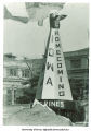 Homecoming monument, The University of Iowa, 1956