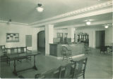 General Hospital front lobby, the University of Iowa, circa 1929