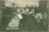 Making sugar cookies in junior primary classroom, The University of Iowa elementary school, March 31, 1930