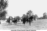 Governor Beryl F. Carroll at Camp Logan, Iowa City, The University of Iowa, 1910