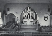St. Paul Lutheran Church in Garnavillo, Iowa -1978 interior