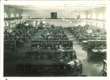 Reading room in the Old Armory, the University of Iowa, 1938
