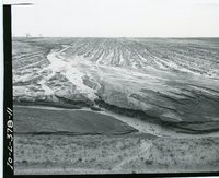 Erosion after rain