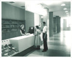 Students shopping in Iowa Memorial Union, the University of Iowa, 1950s