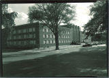North-east view of the Main Library, the University of Iowa, 1952