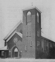 St. Joseph's Catholic Church in Garnavillo, Iowa -1977