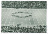 Scottish Highlanders performing at Kinnick Stadium, The University of Iowa, 1970s