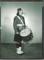 Studio portrait of Scottish Highlanders member, The University of Iowa, February 14, 1953
