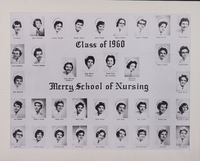 1901 - 1998 Nursing school class photos by year