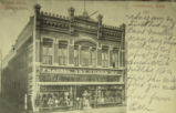 Historic Frankel Block, South Market Street, Oskaloosa, Iowa, Circa 1900