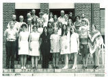 School of Library Science graduates and faculty, The University of Iowa, July 1972