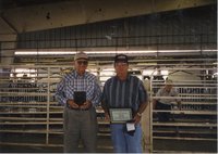 1997  Dwight and J.D. Strucker - Soil conservation winners 