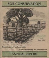 Dickinson County Soil Conservation District Annual Report - 1981-82.