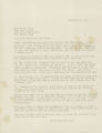 Letter from Charles Scribner's Sons, NY