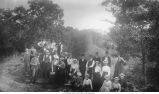 Professor Samuel Calvin and class, Solon, Iowa, 1900
