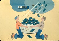 Raining profits.