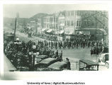 Celebration of Iowa football victory over Yale,  The University of Iowa, October 14, 1922