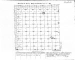 Iowa land survey map of t091n, r032w