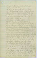 61. Petition of XVI Army Corps officers to Lincoln on promotion of Gen. Grenville M. Dodge to major general