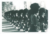 Scottish Highlanders on European trip, The University of Iowa, June 29, 1964