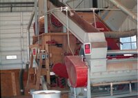 Large unidentified machine in shed