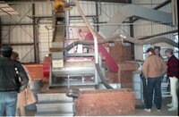 Large unidentified machine in shed