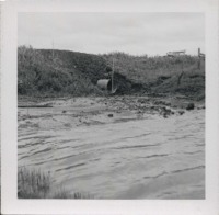 Road culvert structure on Charles McDaniels farm.