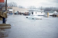 1965 flood damage in Cherokee, Iowa.