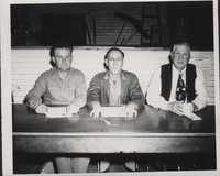 Speech contest judges.
